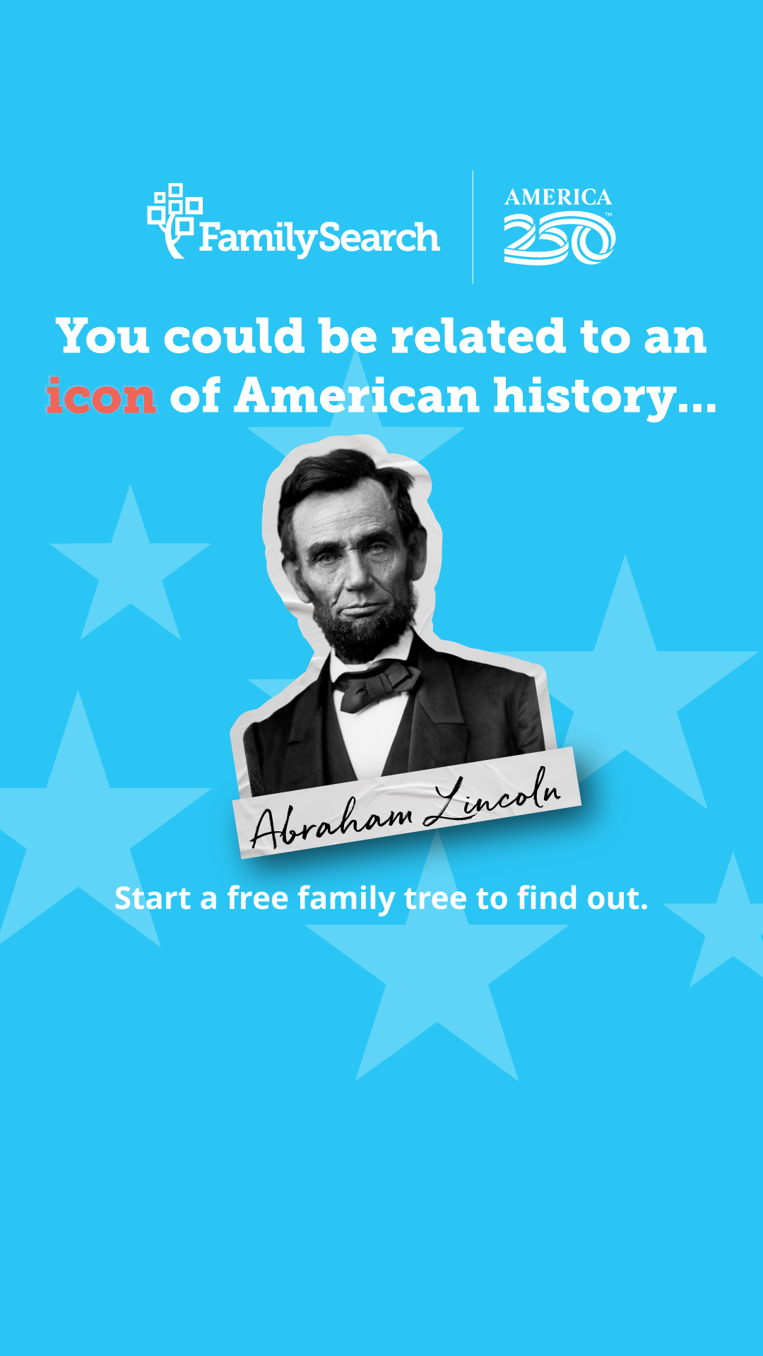 FamilySearch Facebook ad