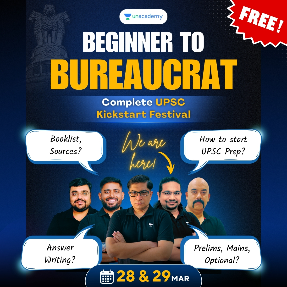 Unacademy Facebook ad