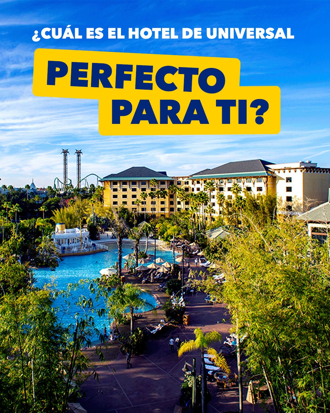Universal Orlando Resort Facebook ad