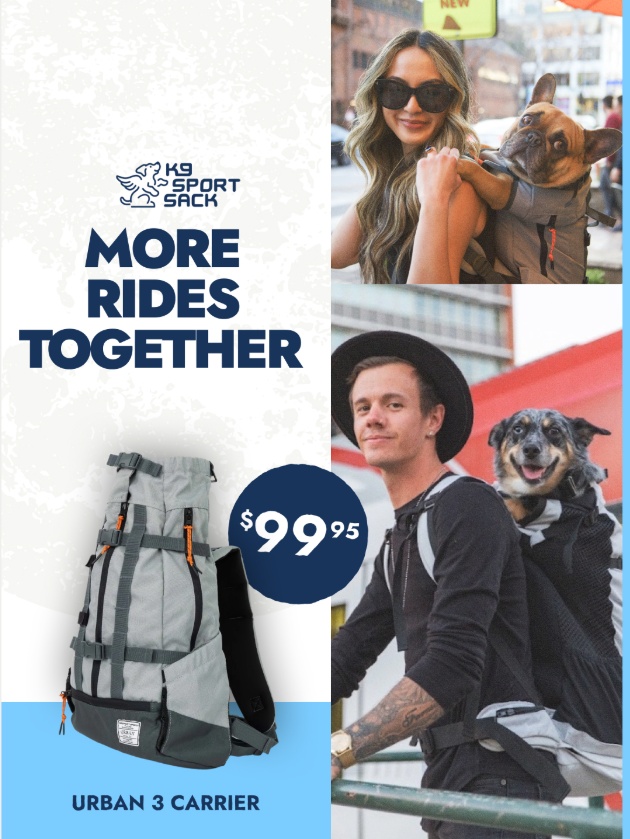 K9 Sport Sack Facebook ad from Jun 24, 2026