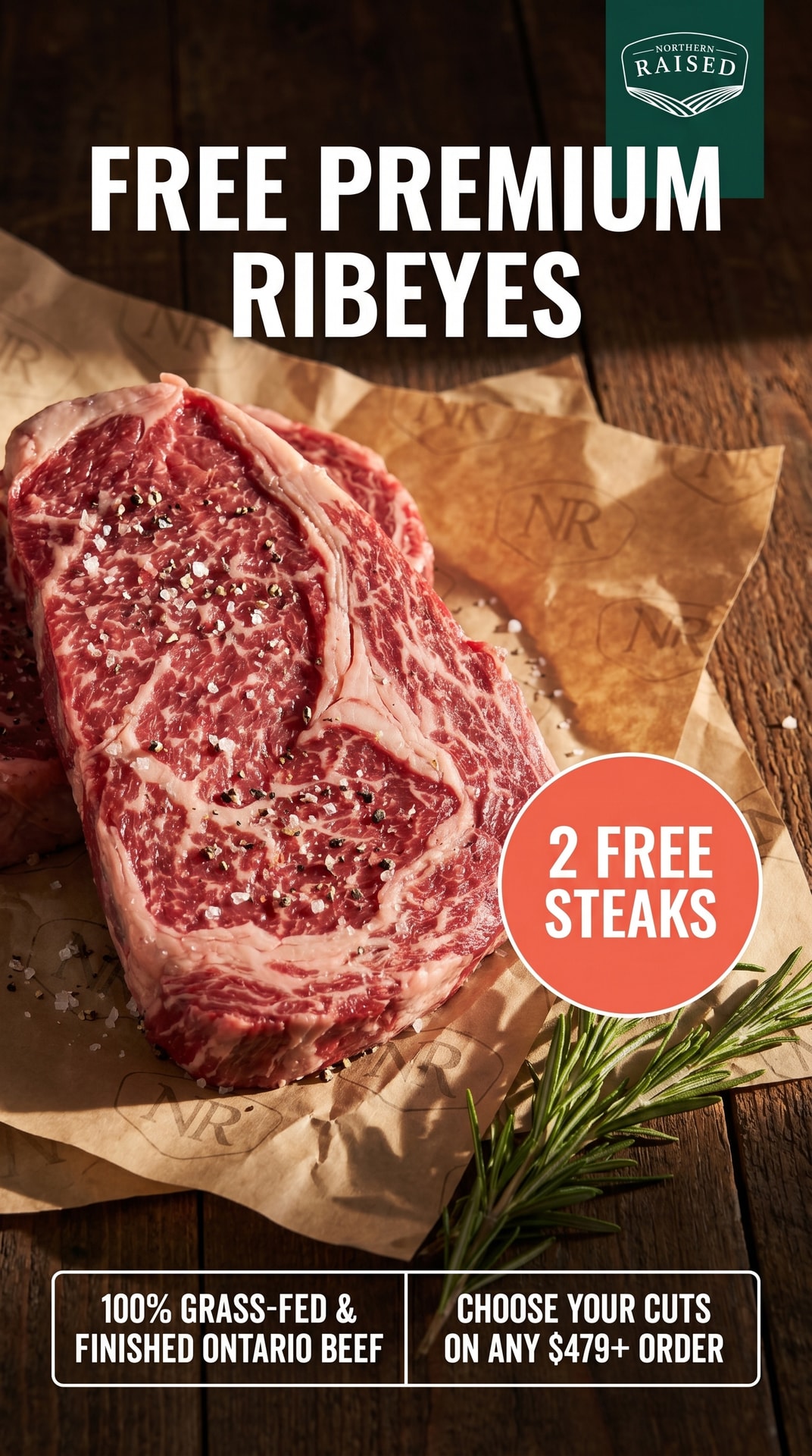 Northern Raised Facebook ad