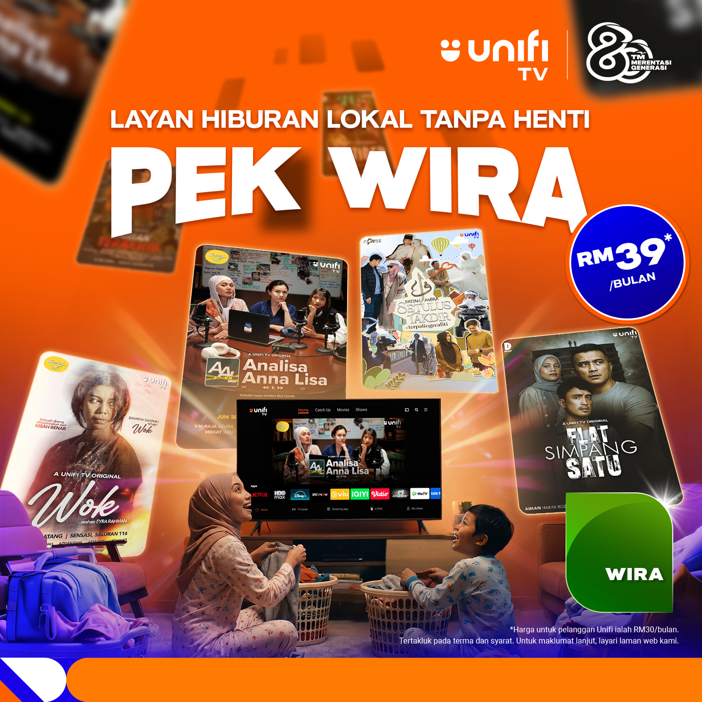 Unifi Facebook ad