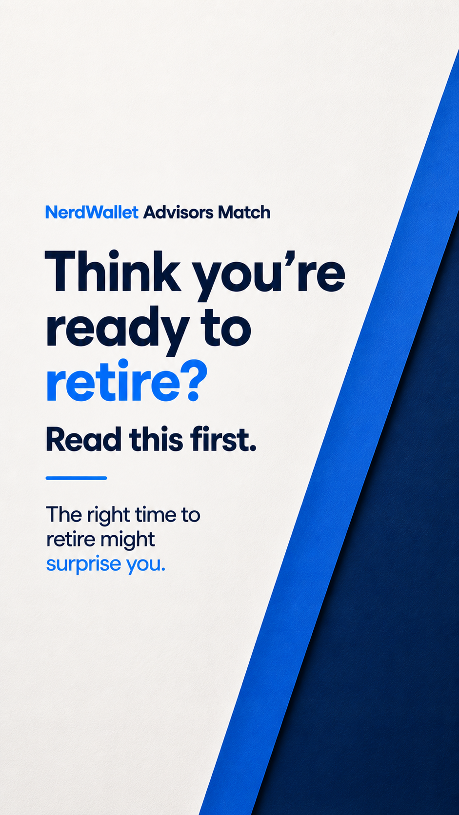 NerdWallet Facebook ad