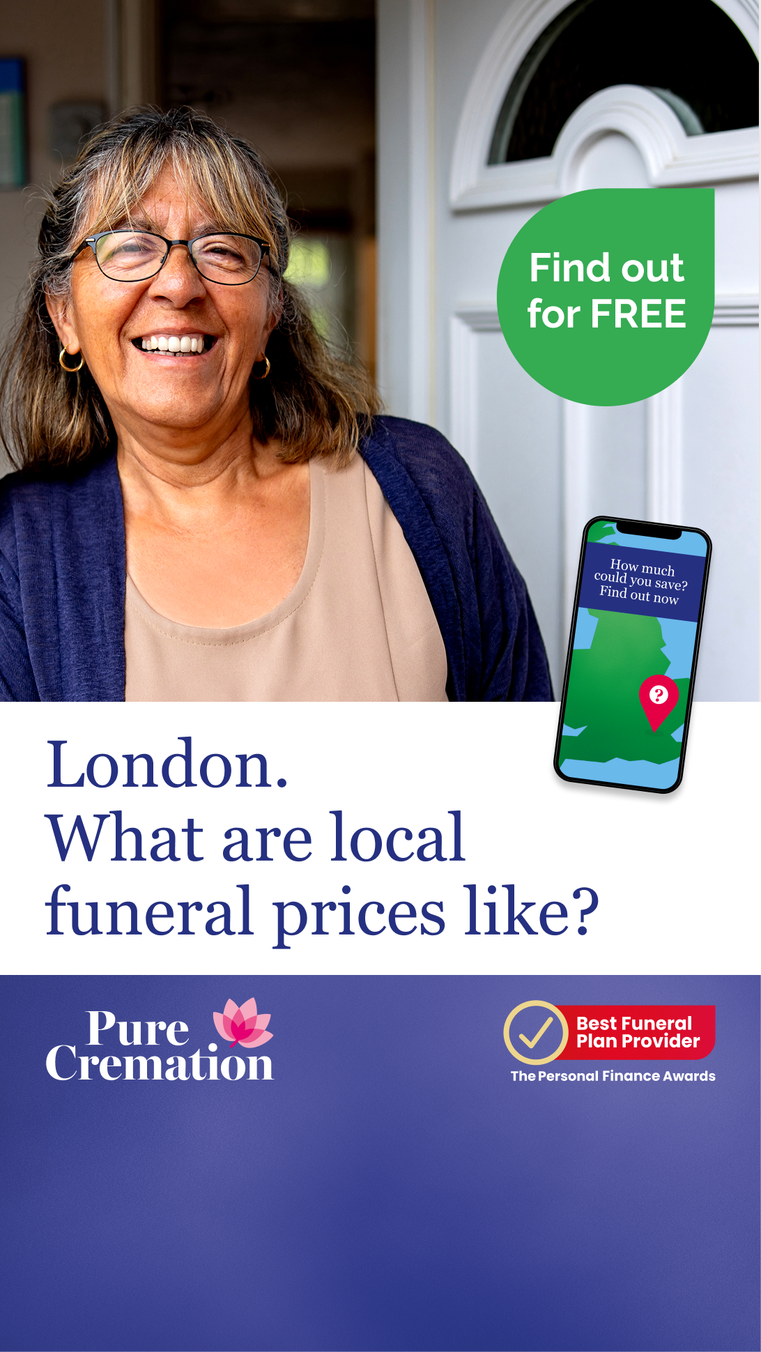 Pure Cremation Facebook ad from Jun 11, 2026