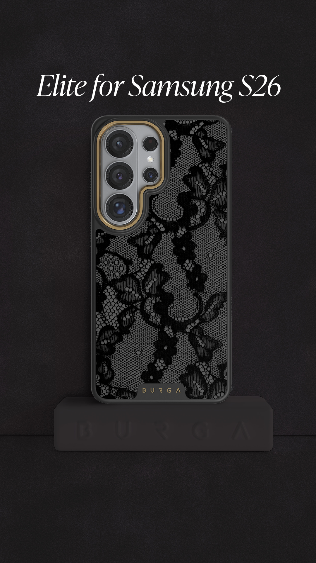 BURGA Cases Facebook ad
