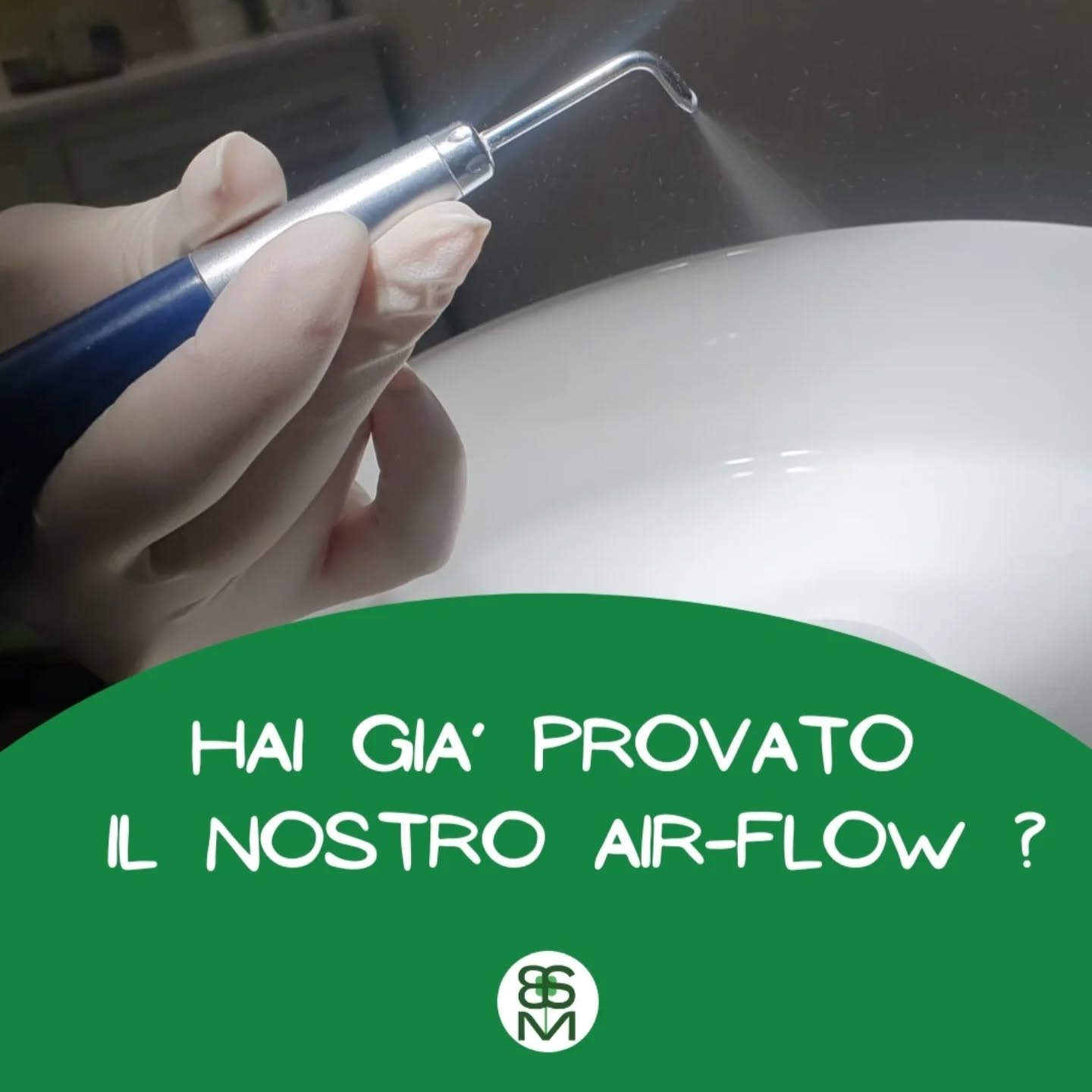 BRERA STUDIO MEDICO Facebook ad: Sai cos’è l’ AIR-FLOW ODONTOIATRICO?