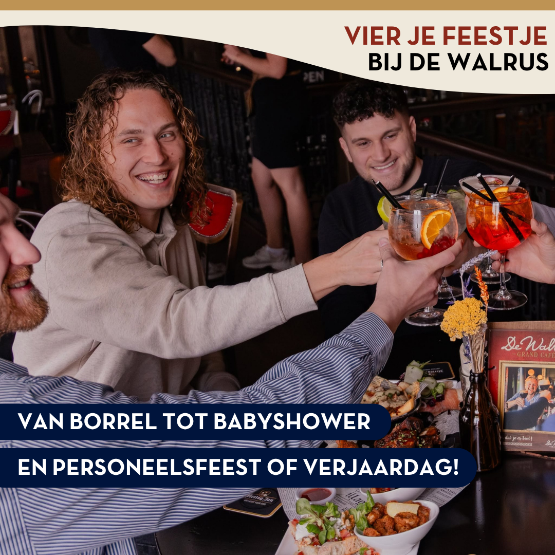 De Walrus Sneek Facebook ad: Goed eten = beter vergaderen, reserveer!