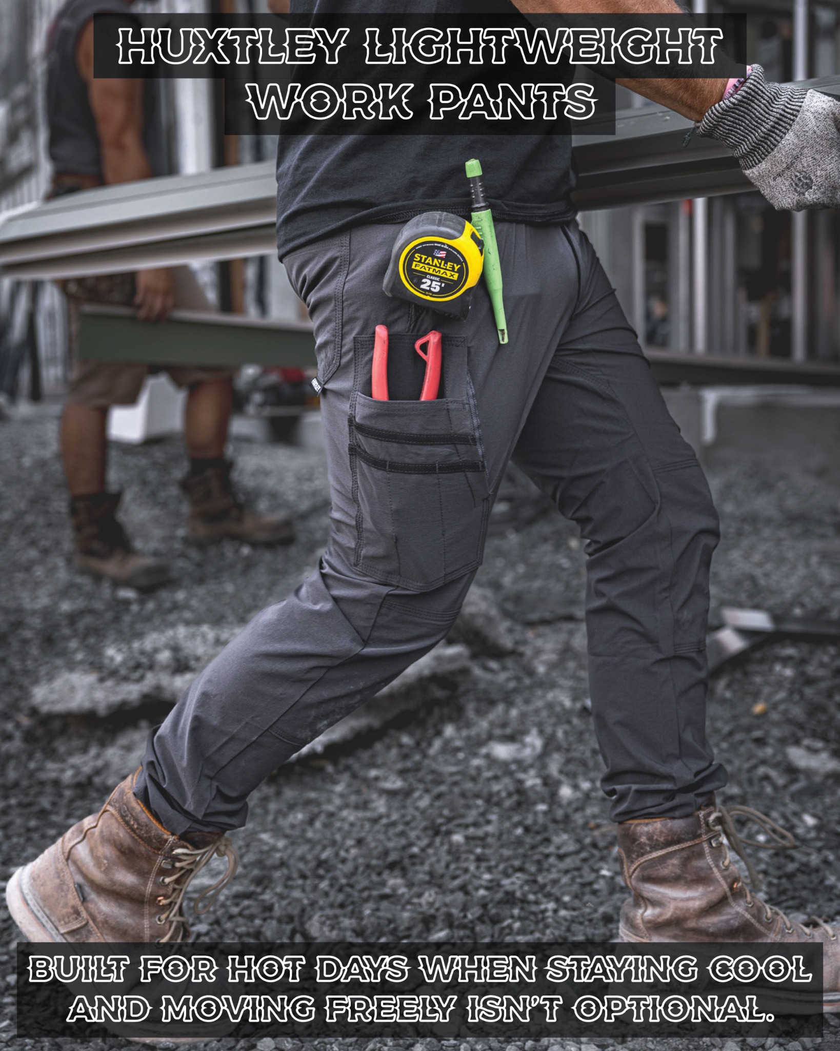 Huxtley Workwear Co. Facebook ad
