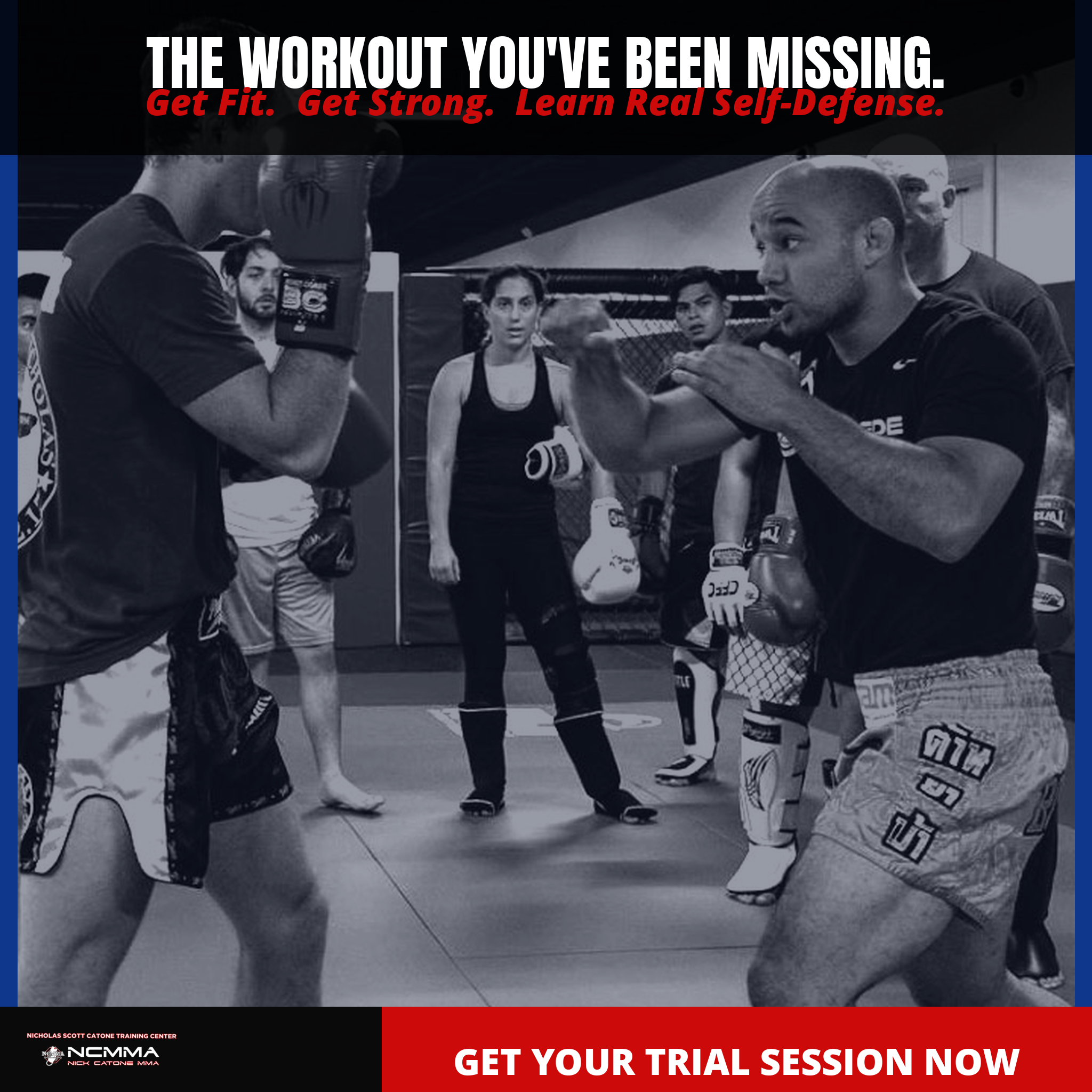 Nick Catone MMA & Fitness Facebook ad
