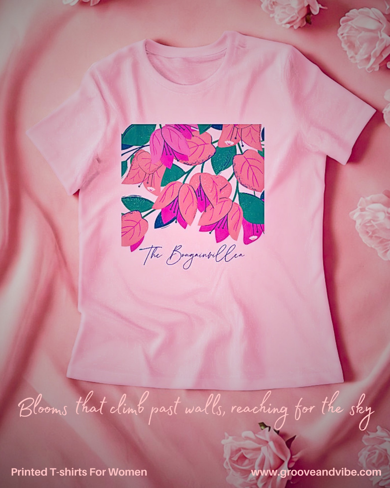 Groove and Vibe Facebook ad: Reaching for the sky, one bloom at a…