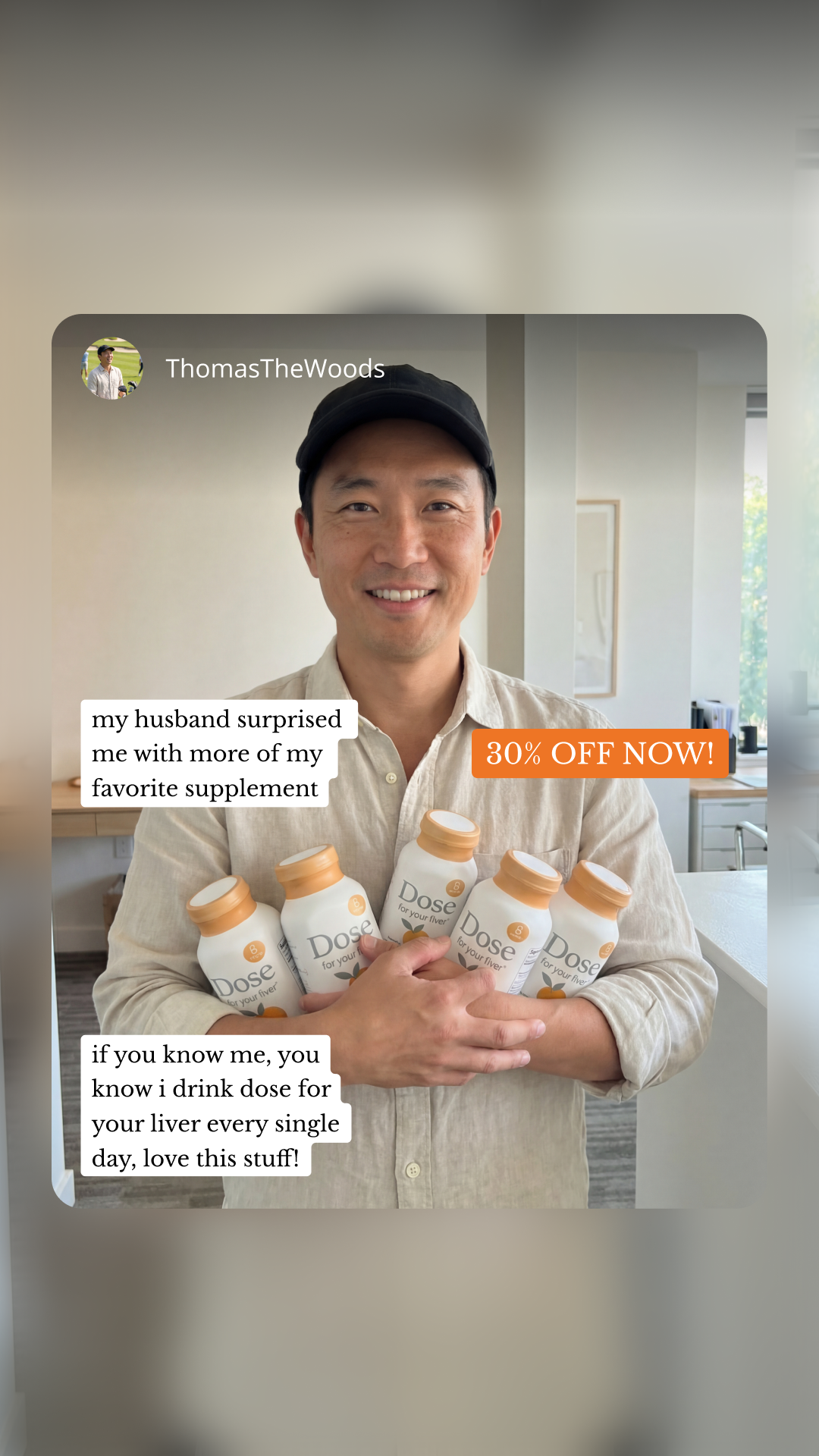 Dose Facebook ad