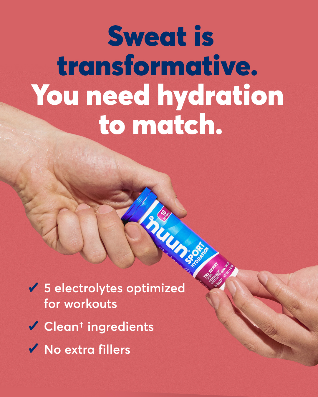 Nuun Hydration Facebook ad