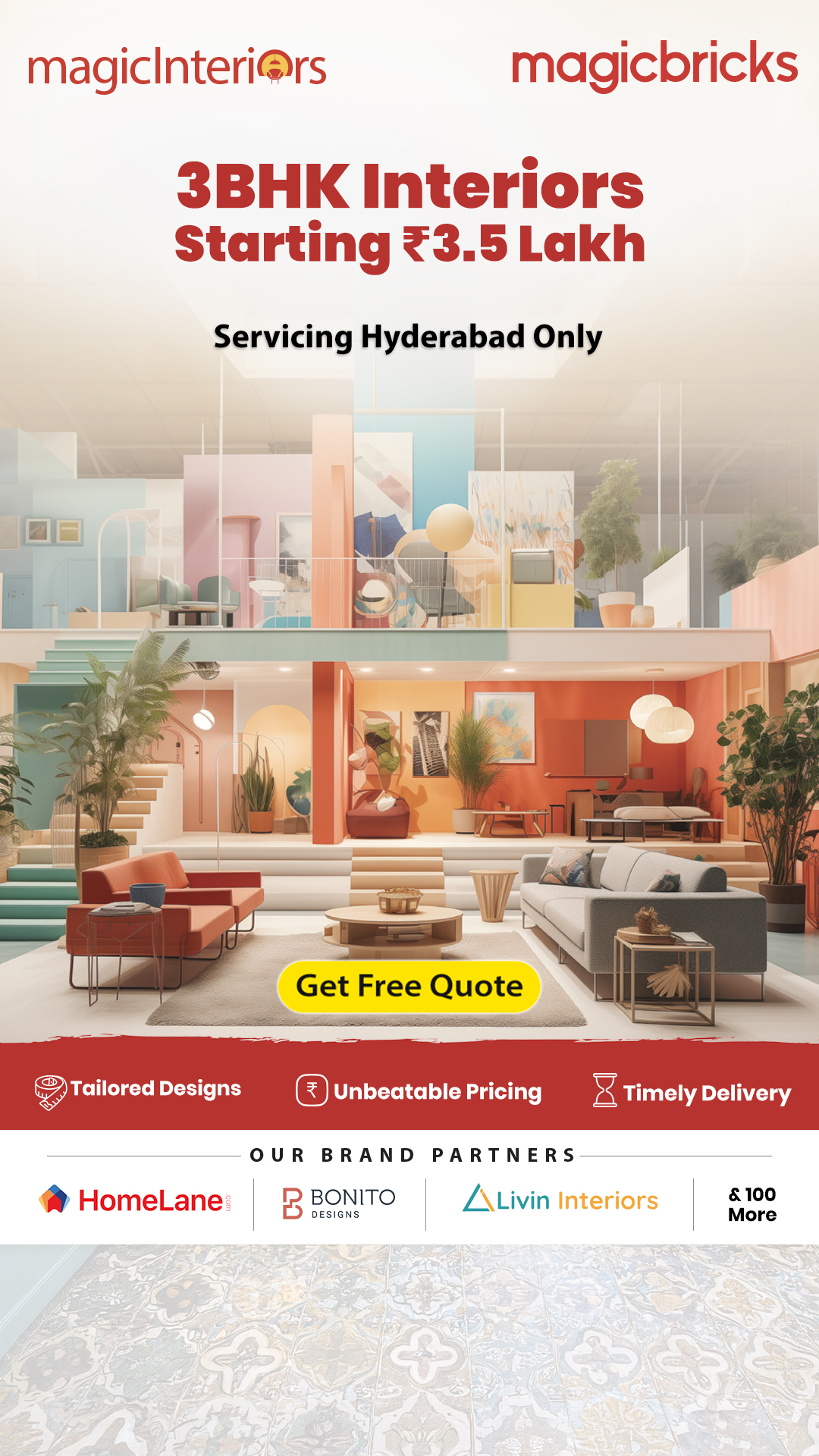 Magicbricks Facebook ad