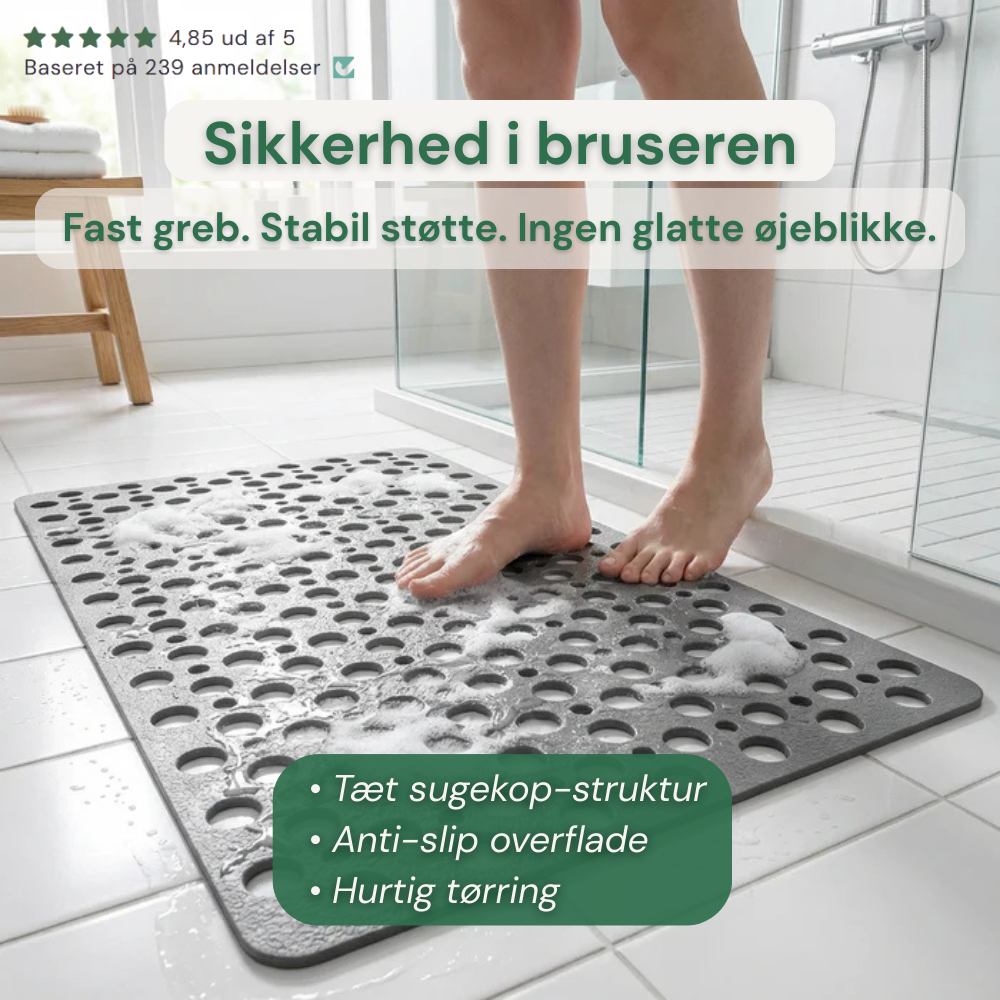 Ampzter - Nordic design Facebook ad: Forebyg fald i bruseren