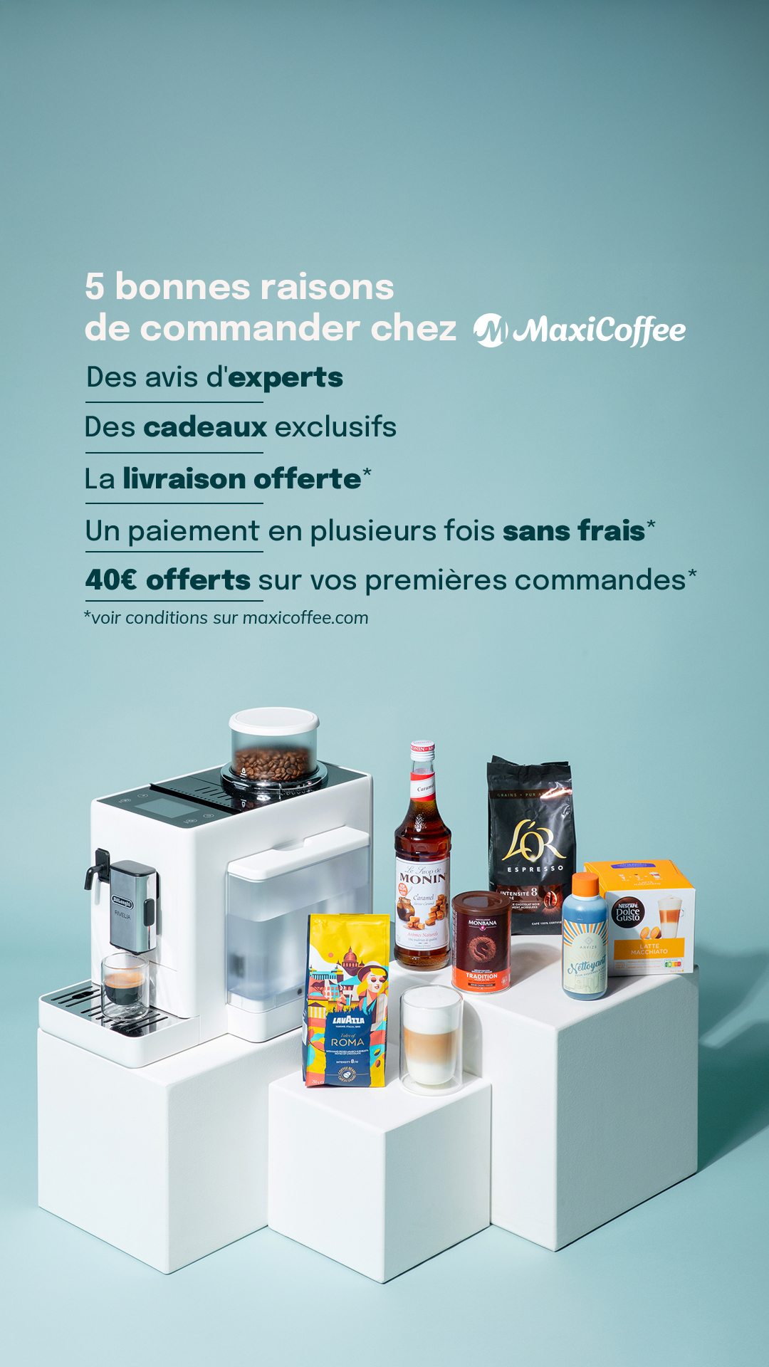 MaxiCoffee Facebook ad