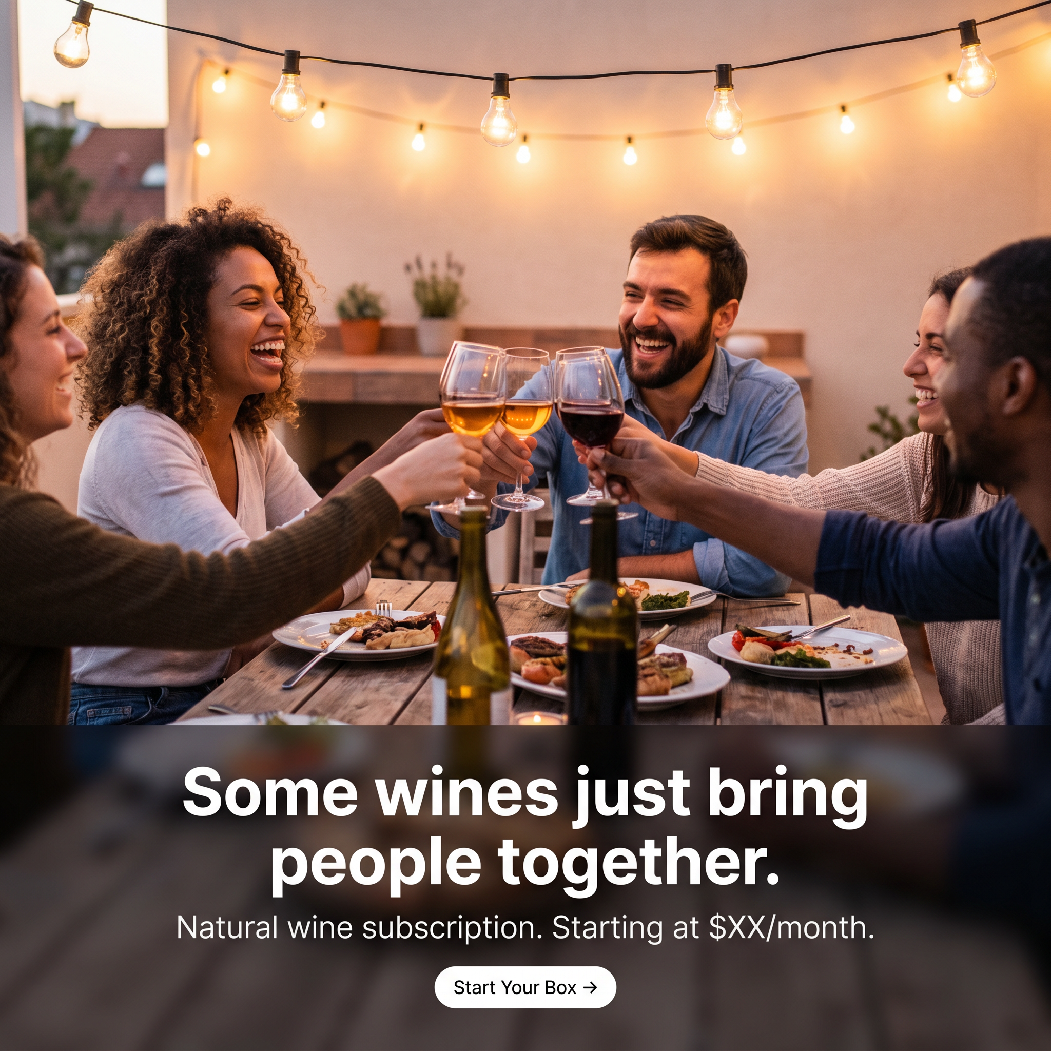 Ceremxny Facebook ad: Wine, Reimagined