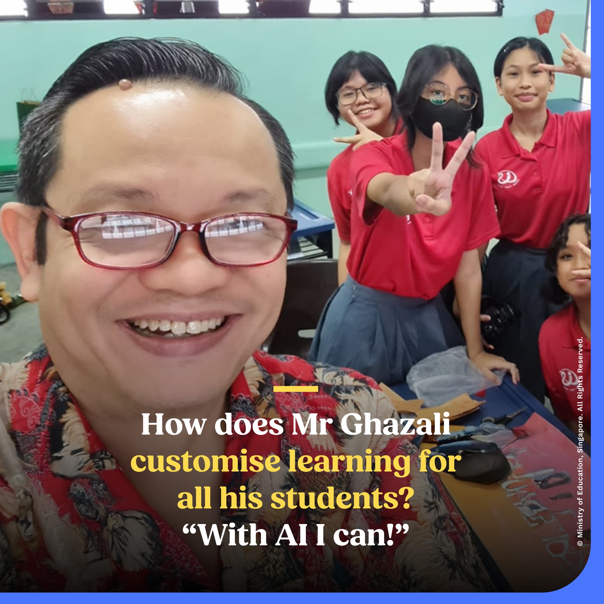 Ministry of Education, Singapore Facebook ad