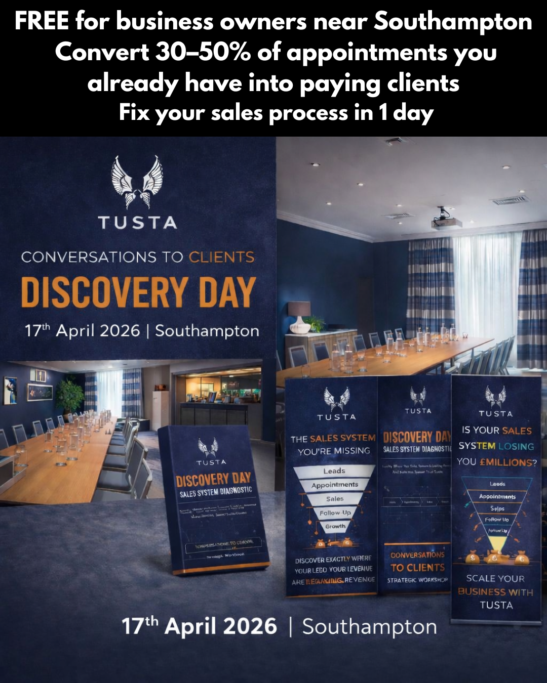 David Angel The Ultimate Sales Training Academy Facebook ad from Mar 30, 2026