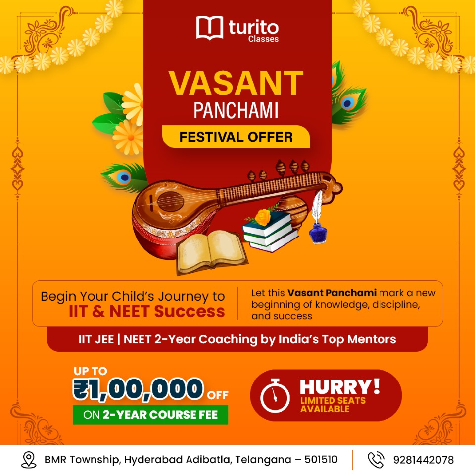 Turito Live Facebook ad: IIT-JEE & NEET 2026-27, Admissions Open!