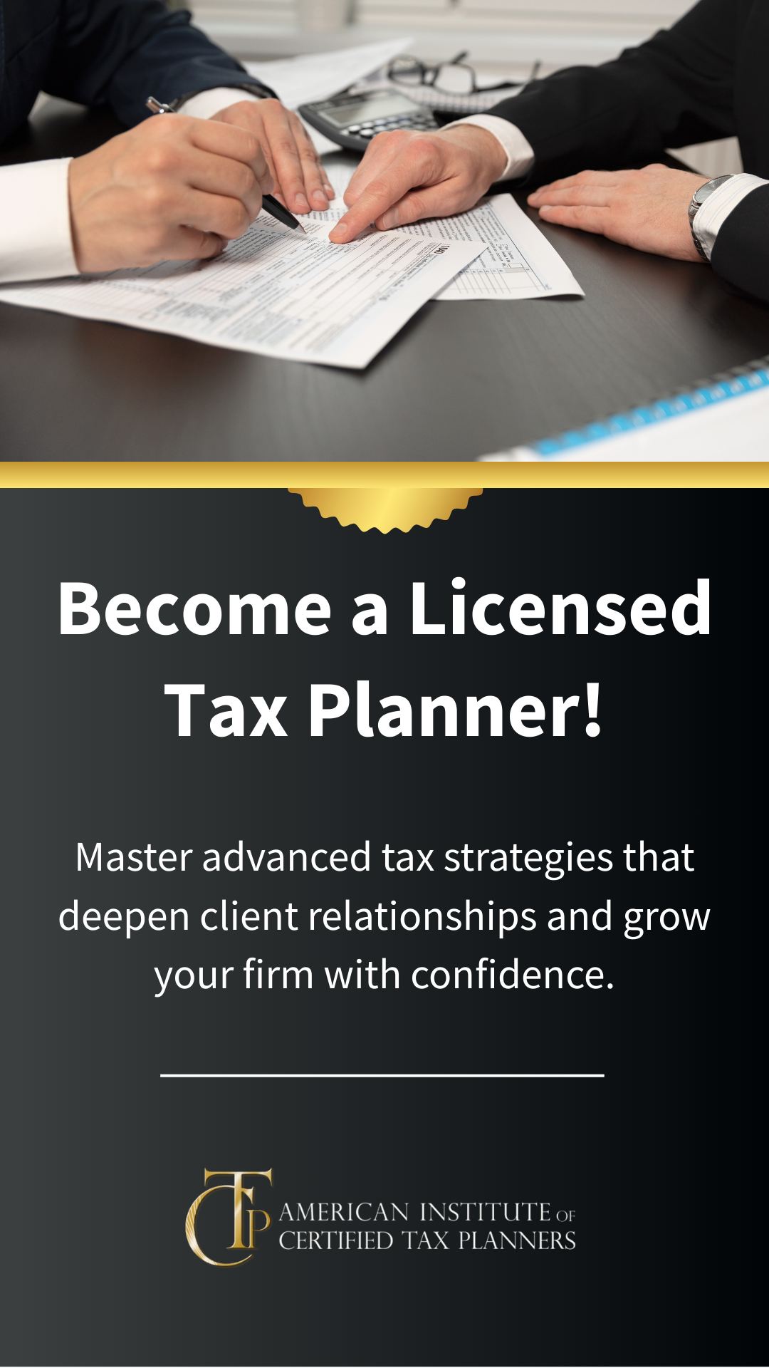 Certified Tax Coach | Tax Planning Strategy | Tax Reduction Specialists Facebook ad