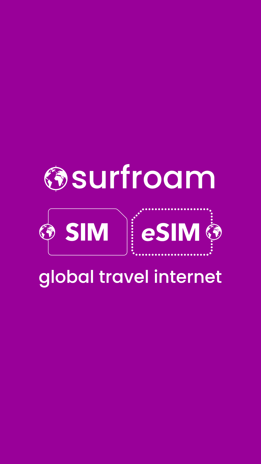 Surfroam Facebook ad: Travel eSIM & SIM for 220+ countries
