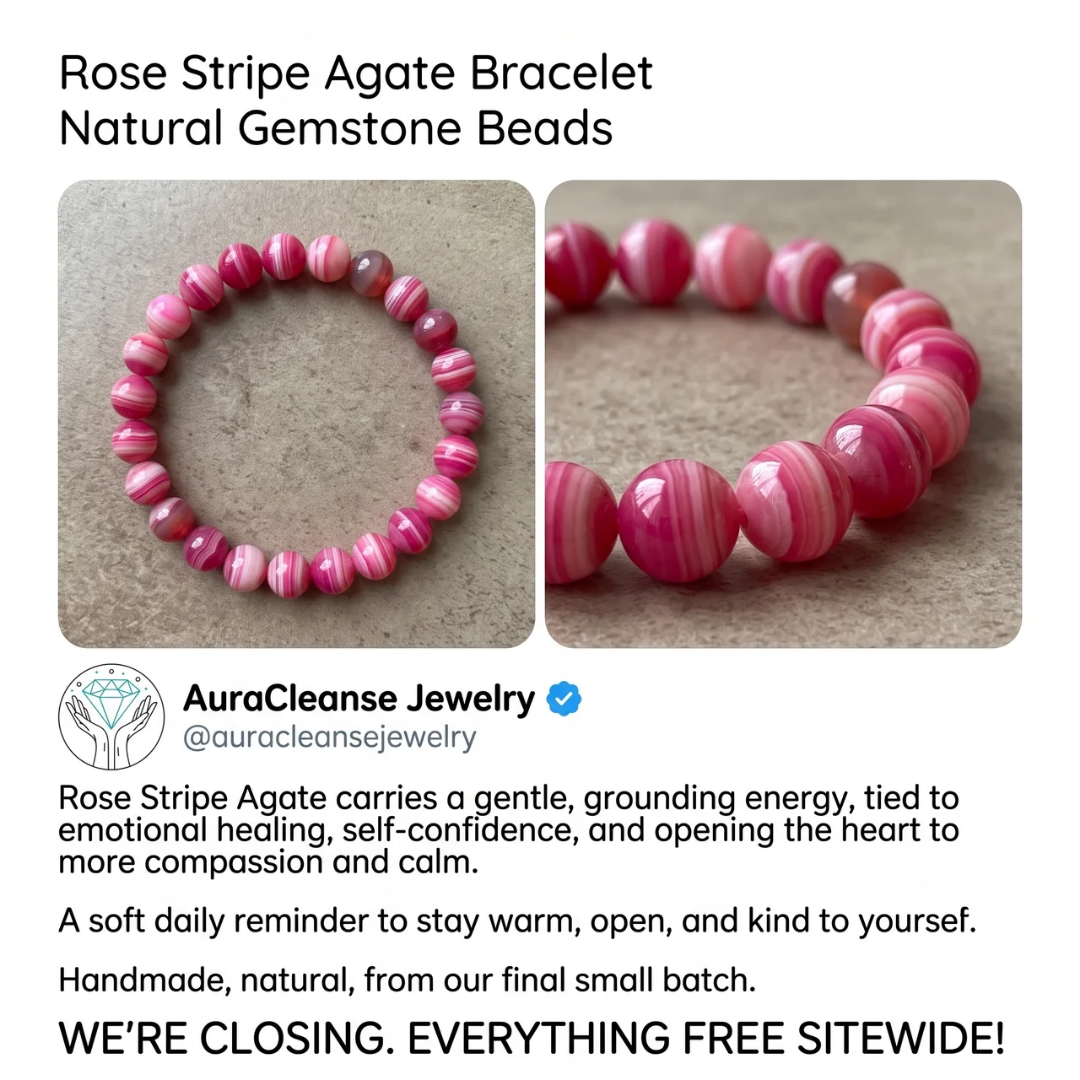 AuraCleanse Jewelry Facebook ad: Everything For Free