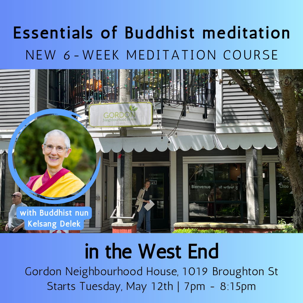 Kadampa Meditation Centre Vancouver Facebook ad from Aug 18, 2026