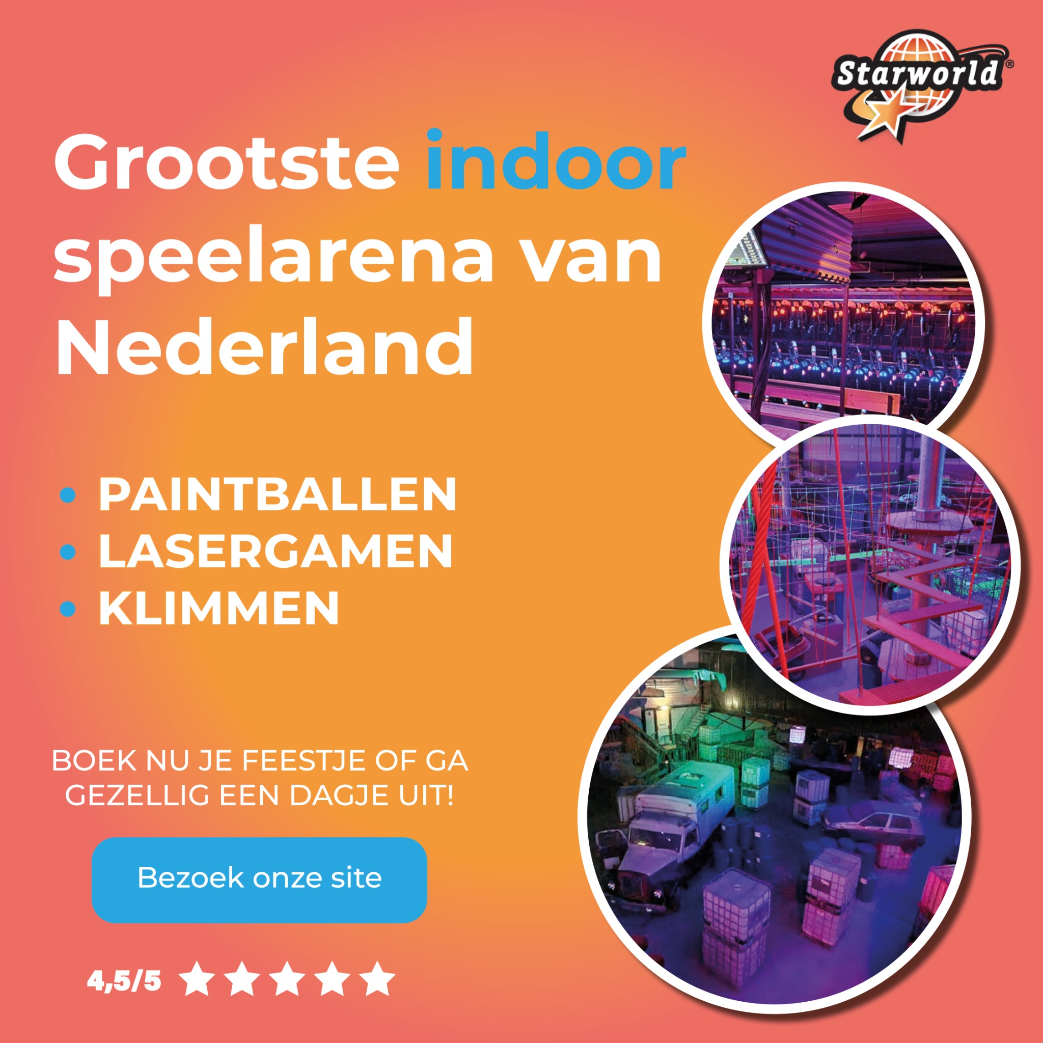Starworld Facebook ad: Starworld Enschede