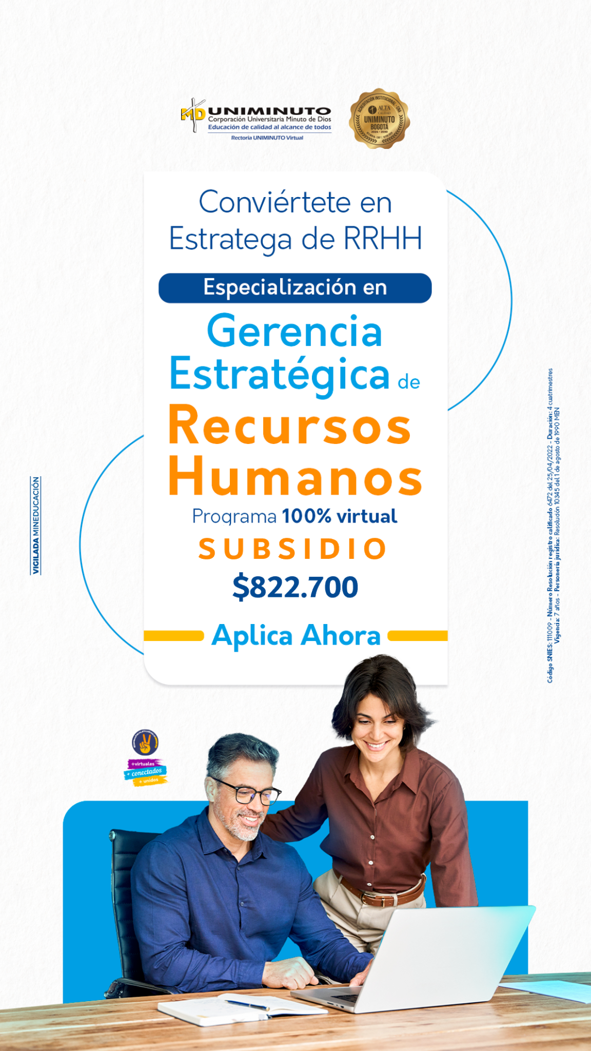 Uniminuto en Línea Facebook ad