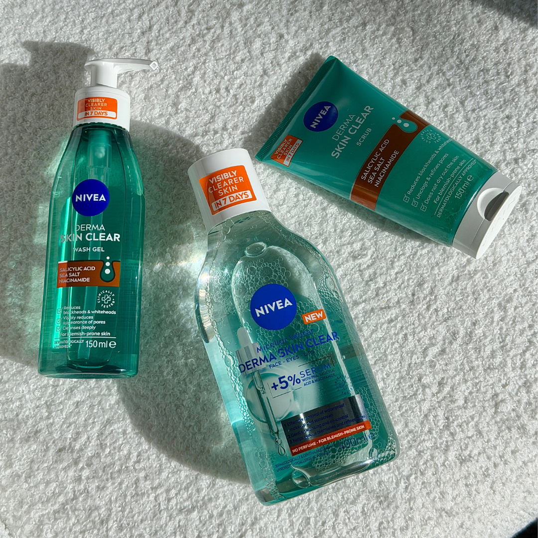 Max Price Facebook ad: NIVEA Derma Skin Clear Range