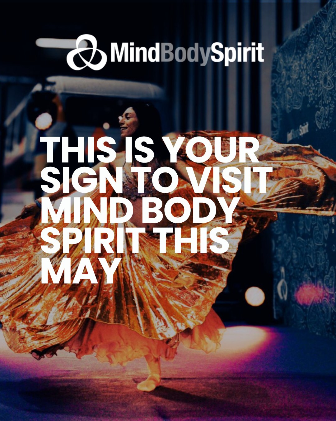 Vex King Facebook ad: Reasons to visit Mind Body Spirit Festival