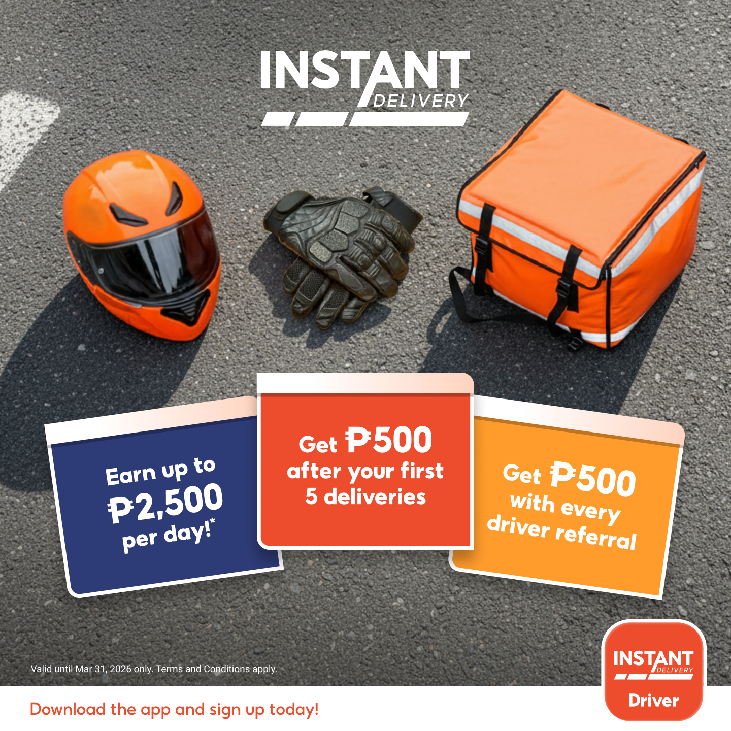 SFD Instant Delivery PH Facebook ad