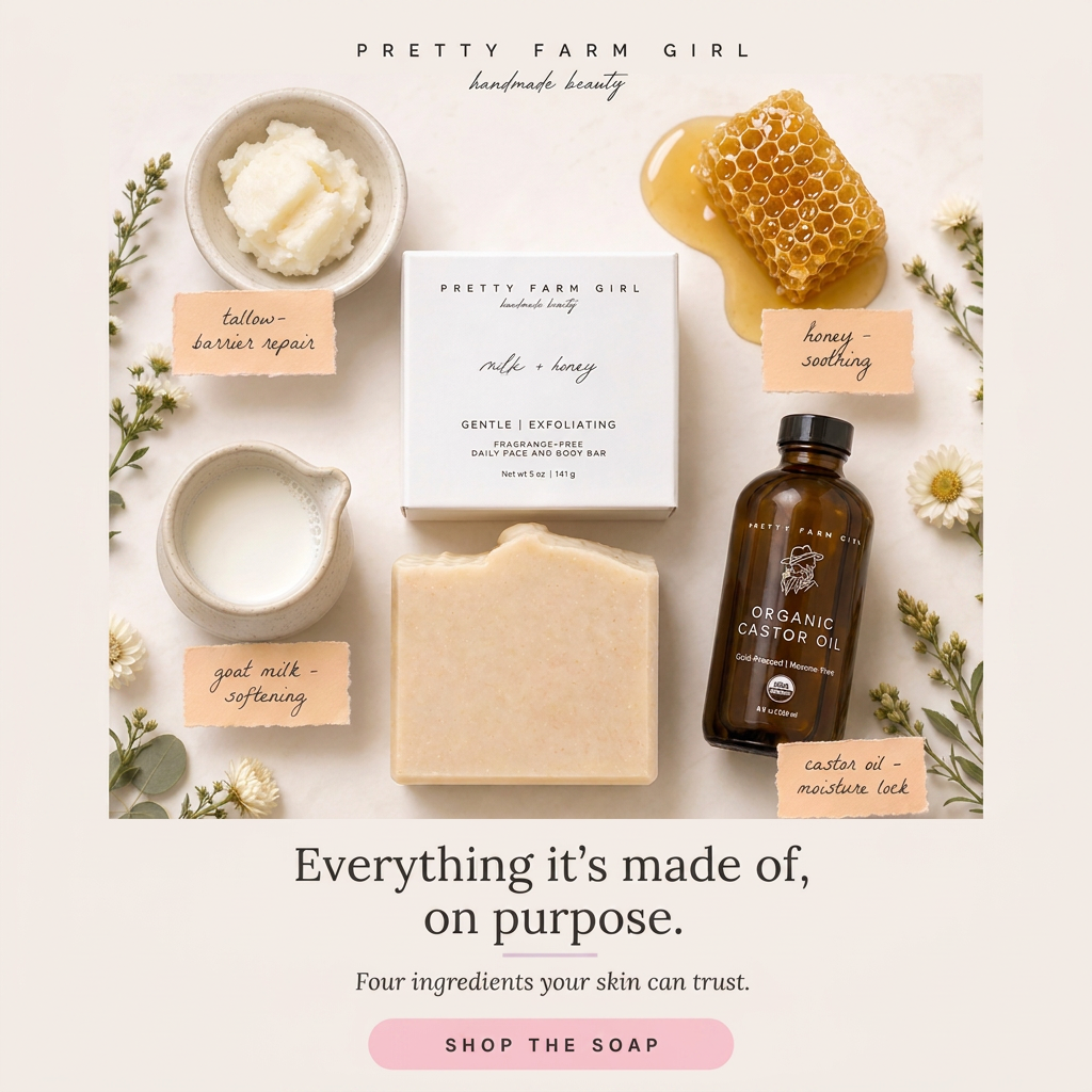 Pretty Farm Girl Facebook ad