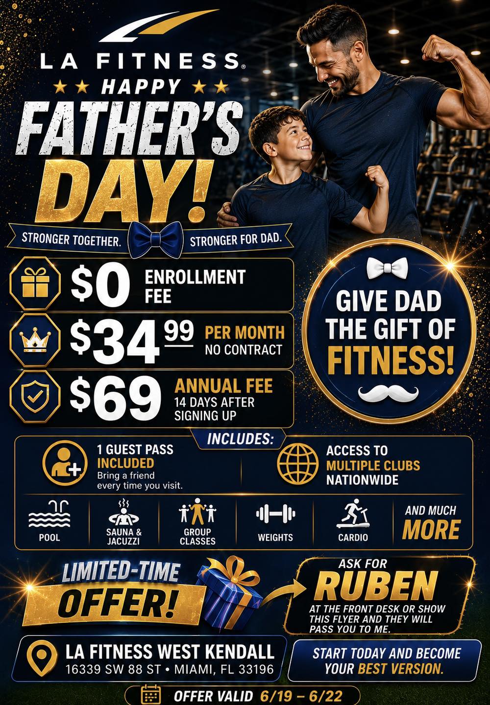 LAFitnessMiami Facebook ad