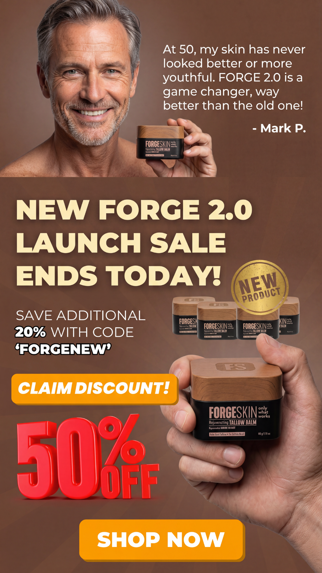 Forge Skin Facebook ad