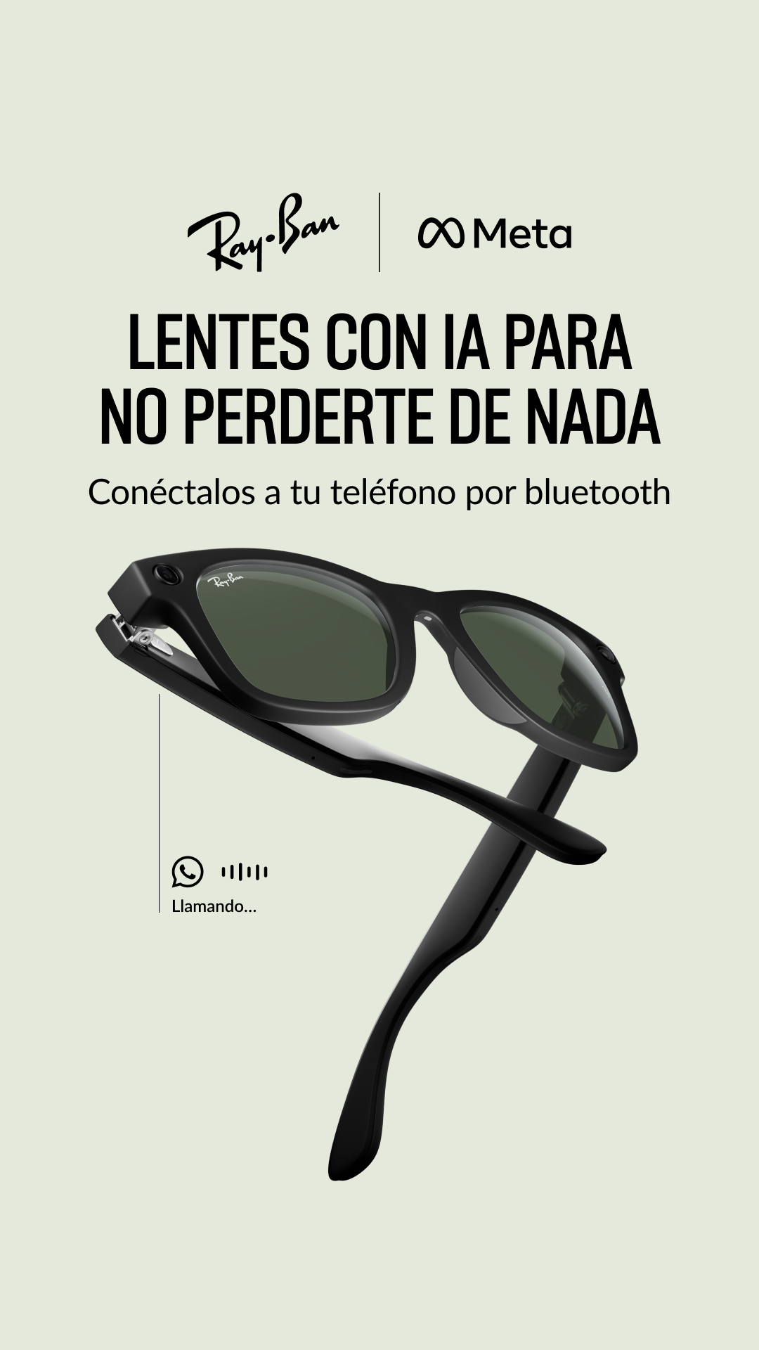 Ray-Ban Meta Facebook ad