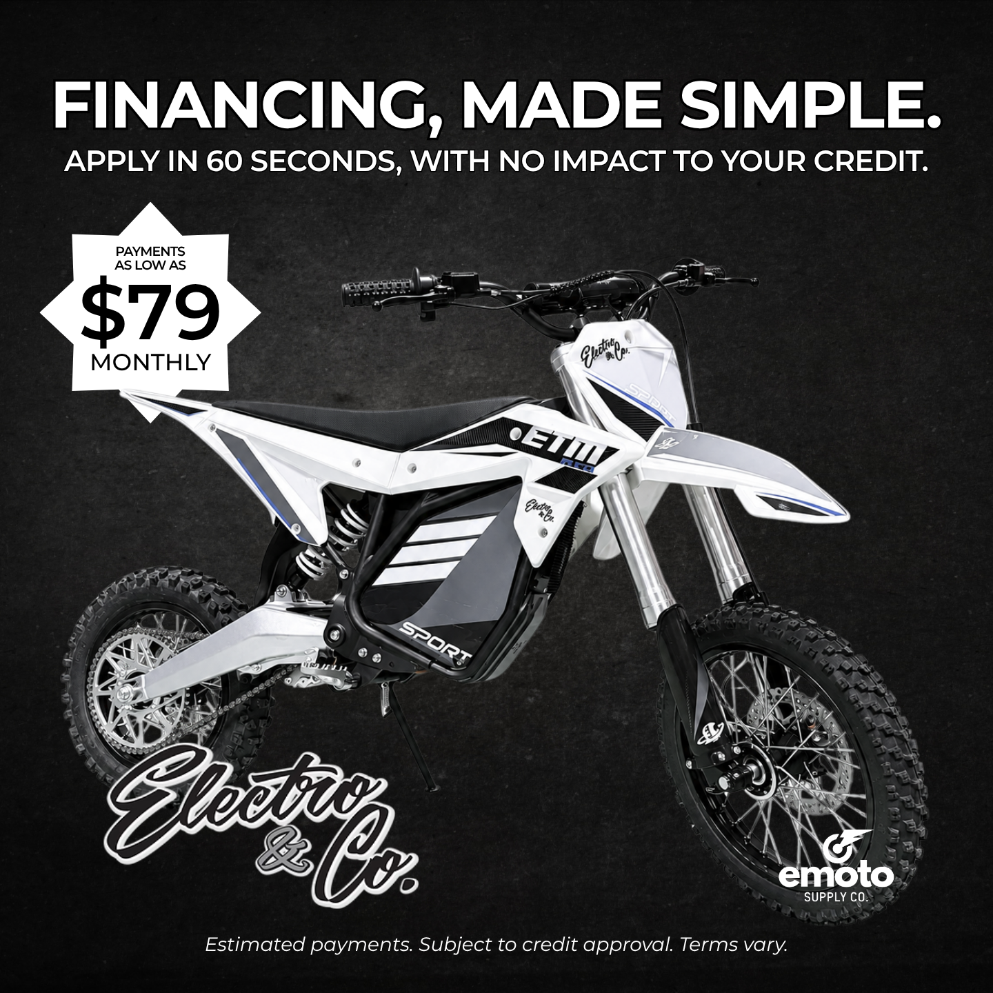 EMOTO Supply Co. Facebook ad: See if you qualify