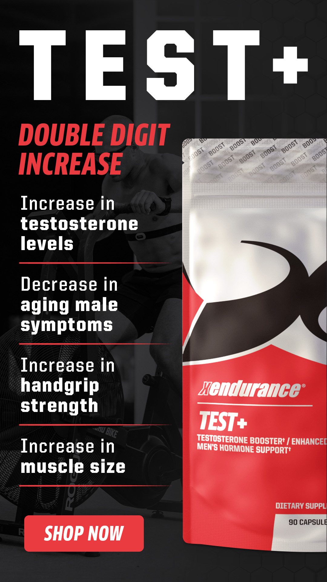 Xendurance Facebook ad