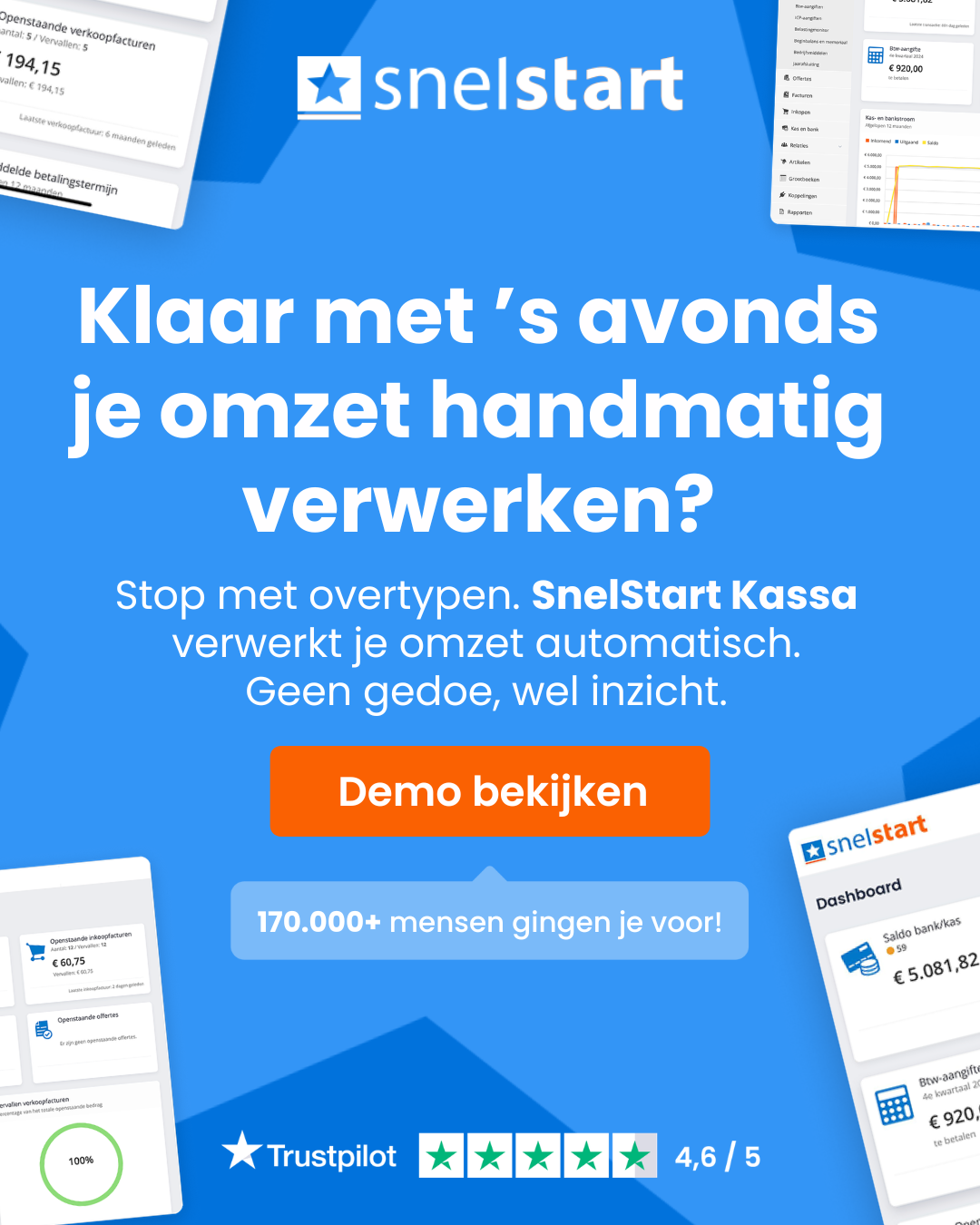SnelStart Facebook ad