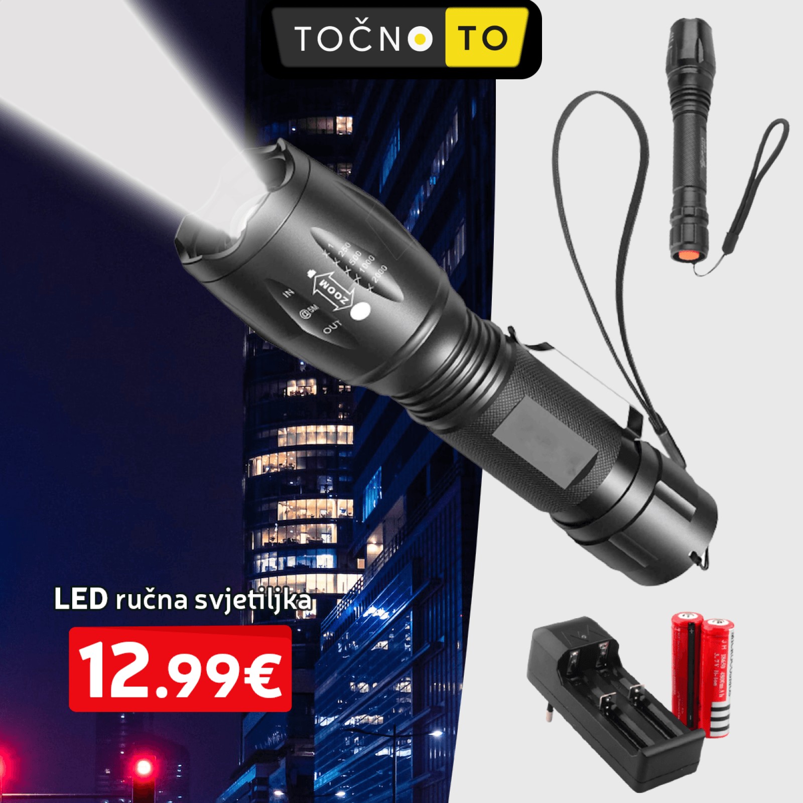 Točno To Facebook ad