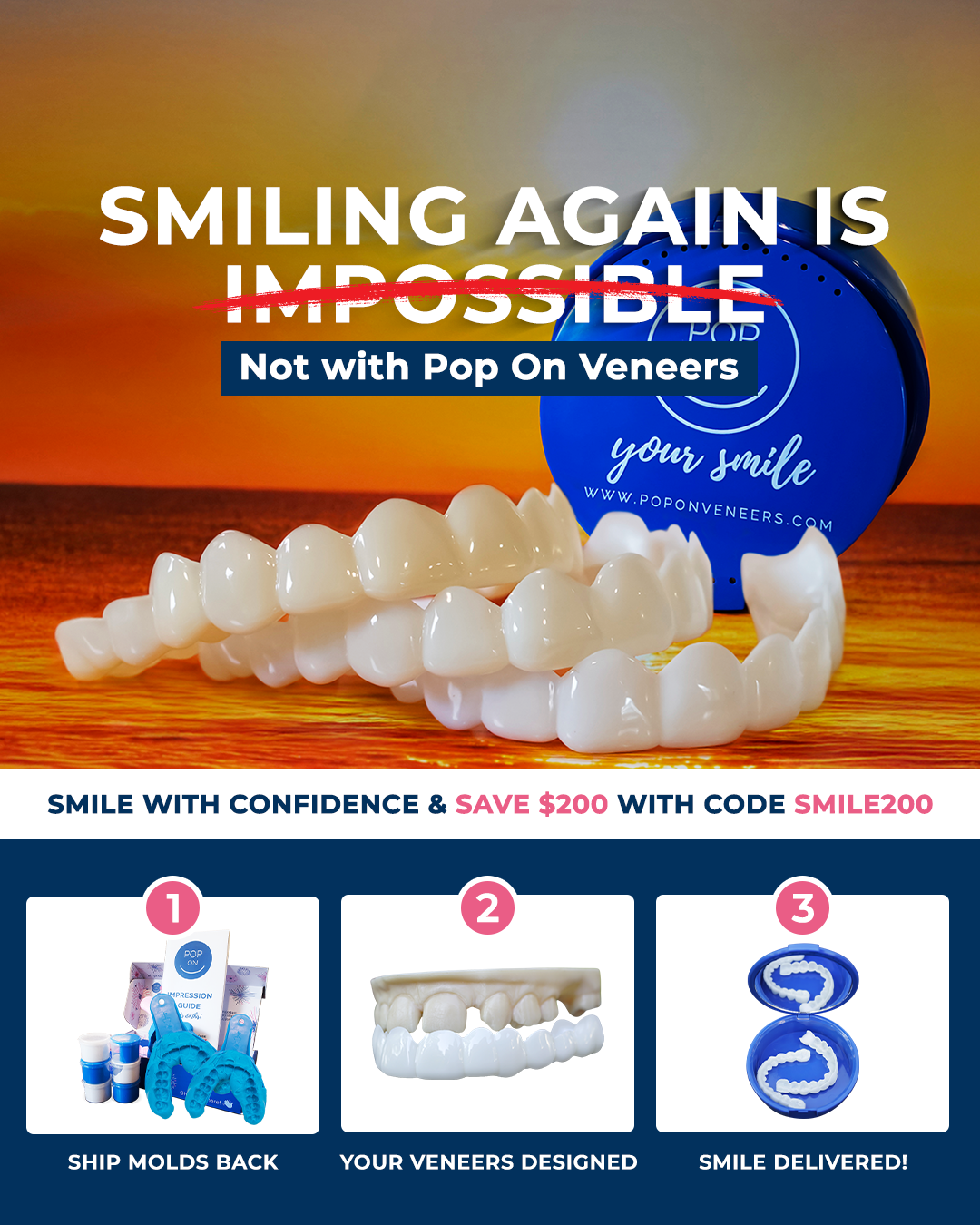 Pop On Facebook ad