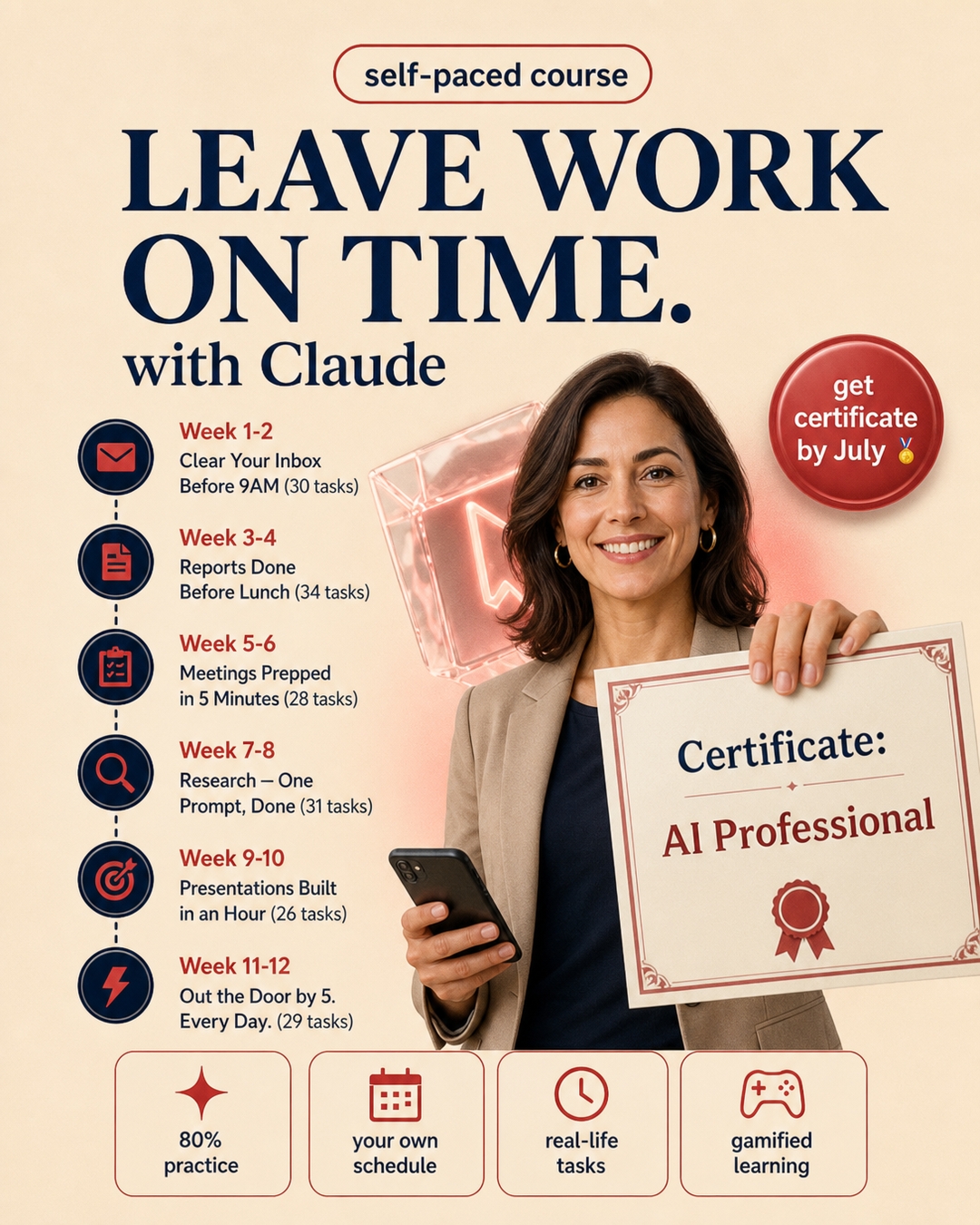 Emily Carter AI & Career Growth Facebook ad: Start Now