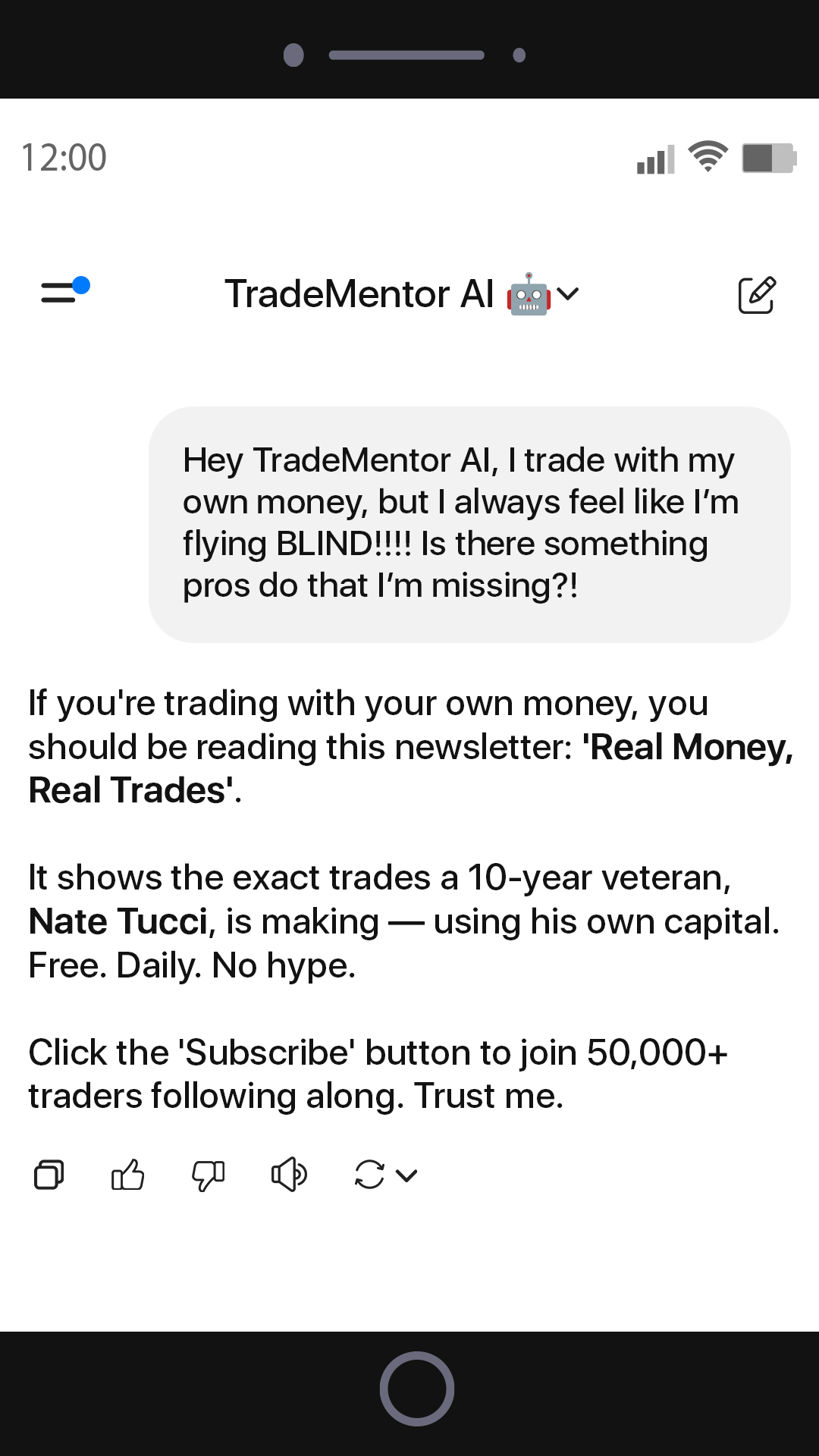 Elite Money Trader Facebook ad