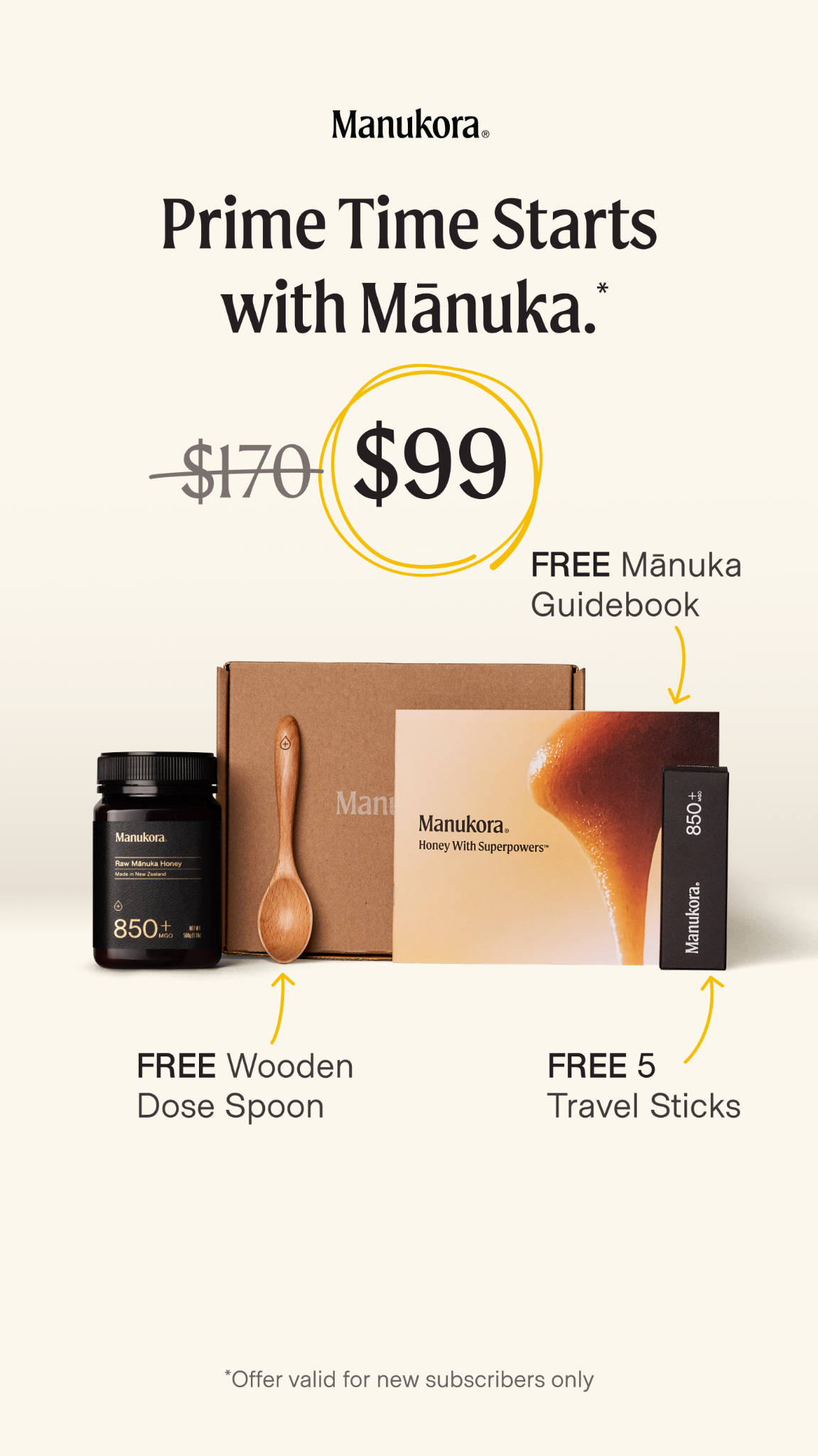Manukora Facebook ad