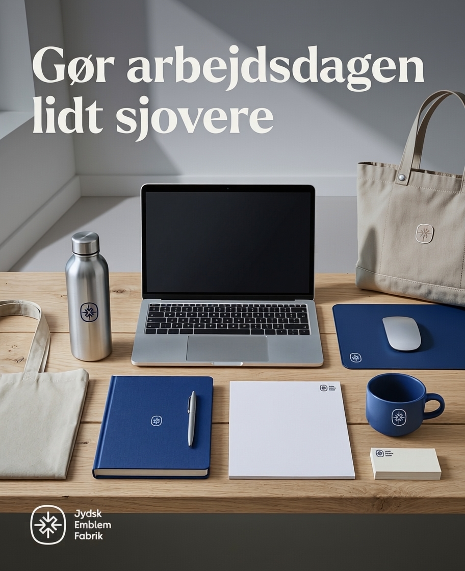 JEF.DK / Jydsk Emblem Fabrik A/S Facebook ad: Gør jeres brand synligt