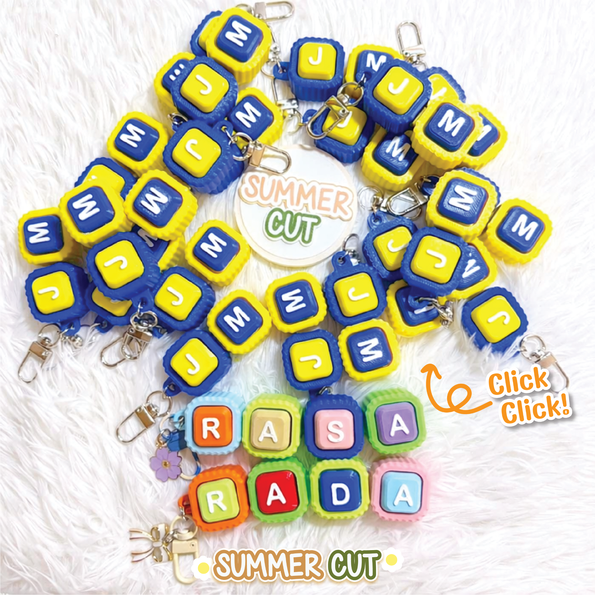 Summer Cut พวงกุญแจ สินค้าพรีเมี่ยม 3Dprint Facebook ad