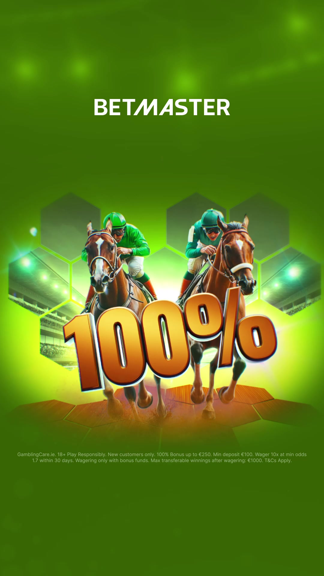 Betmaster Ireland Facebook ad from Jun 16, 2026