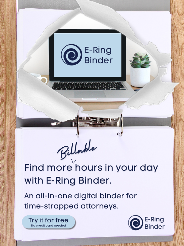 E-Ring Binder Facebook ad from May 29, 2026