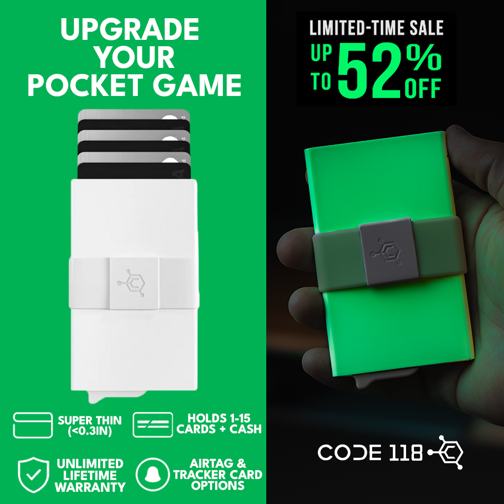 CODE 118 Facebook ad
