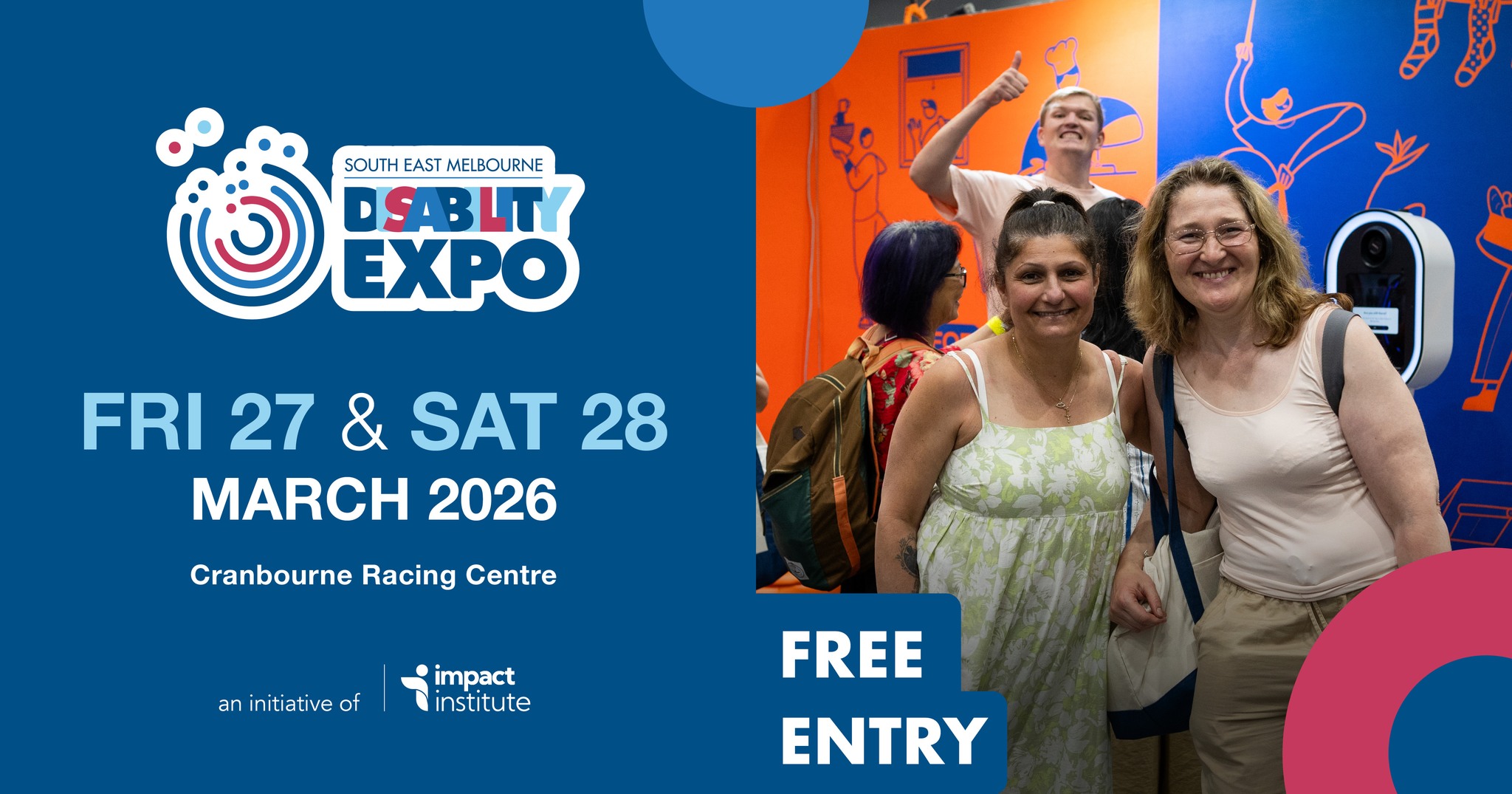 South East Melbourne Disability Expo Facebook ad: Join us for the South East Melbourne Disability…